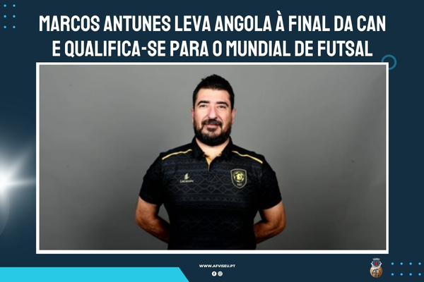 Marcos Antunes leva angola à final da CAN, qualificando-se para o mundial de futsal
